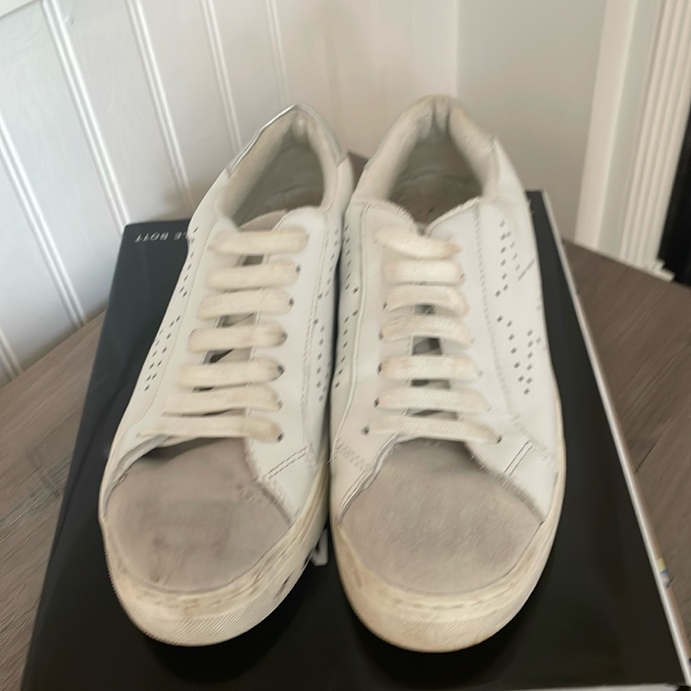 Steve Madden white sneakers!